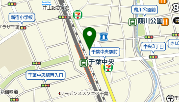 DAISO 千葉中央ショッピングセンター ミーオ1店の地図画像
