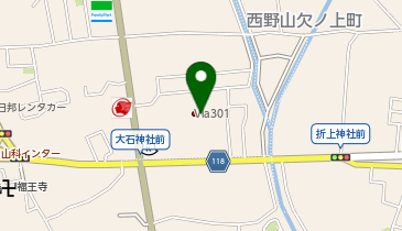 DAISO コーナン西野山店の地図画像