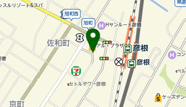 DAISO アルプラザ彦根店の地図画像