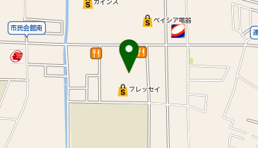DAISO フレッセイ太田飯塚店の地図画像