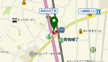 DAISO 青物横丁駅前店の地図画像
