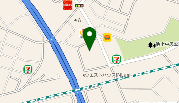 DAISO コープデイズ神戸西店の地図画像