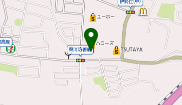 DAISO 福山伊勢丘店の地図画像