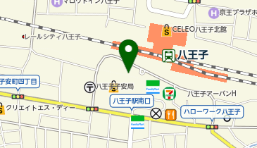 THREEPPY 八王子OPA店の地図画像