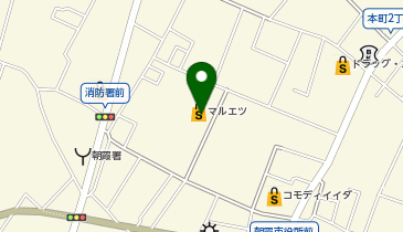 THREEPPY マルエツ朝霞店の地図画像