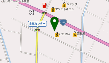 DAISO ひらせい燕店の地図画像