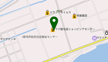 DAISO フジ宿毛店の地図画像