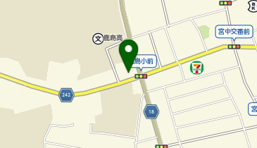 DAISO 茨城鹿嶋店の地図画像