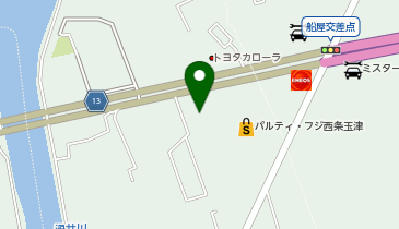 DAISO フジ西条玉津店の地図画像