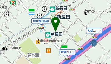 DAISO ピフレ新長田店の地図画像