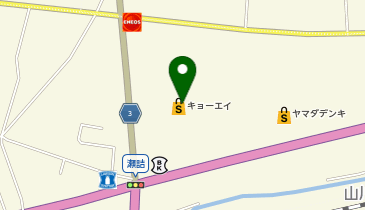 DAISO キョーエイ山川店の地図画像
