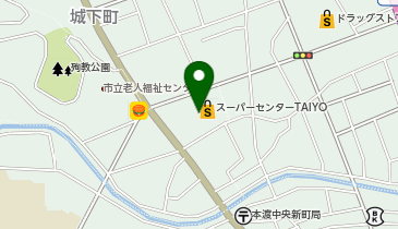 DAISO リンドマール熊本本渡店の地図画像