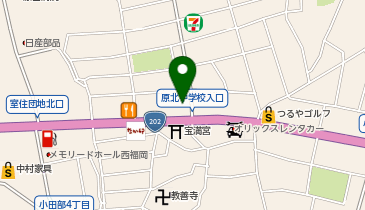 DAISO 福岡小田部店の地図画像