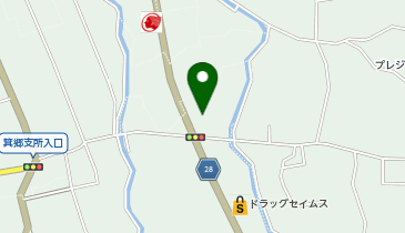 DAISO フレッセイ箕郷店の地図画像