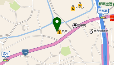 DAISO 丸大南風原店の地図画像