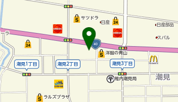 DAISO 稚内店の地図画像