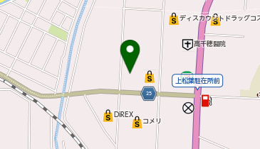 DAISO 宇和れんげ店の地図画像