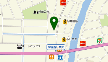 DAISO 松江店の地図画像