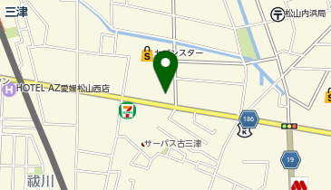 DAISO セブンスター三津店の地図画像