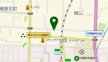 DAISO ラッキー四条畷店の地図画像