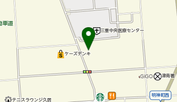 DAISO 久居インターガーデン店の地図画像