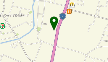 DAISO 宇都宮雀宮店の地図画像