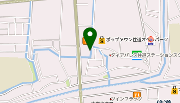 DAISO ポップタウン住道1番館店の地図画像