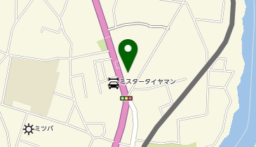 DAISO 大間々店の地図画像