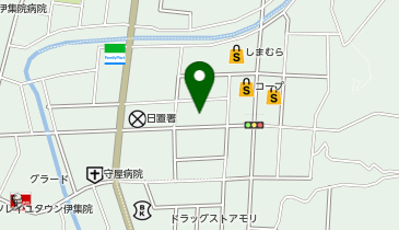 DAISO コープ鹿児島伊集院店の地図画像
