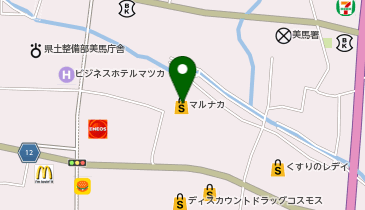 DAISO マルナカ脇町店の地図画像