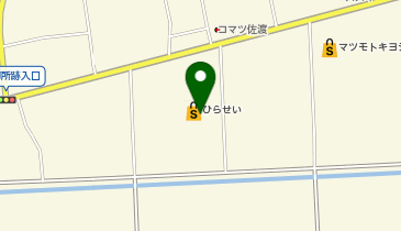 DAISO ひらせい佐渡店の地図画像