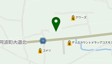 DAISO 阿波店の地図画像