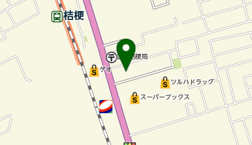 DAISO 函館桔梗店の地図画像