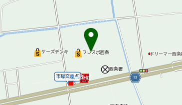 DAISO フレスポ西条店の地図画像
