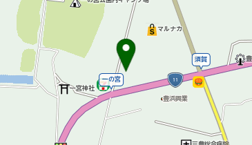 DAISO 豊浜店の地図画像