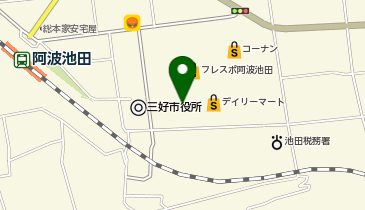 DAISO フレスポ阿波池田店の地図画像