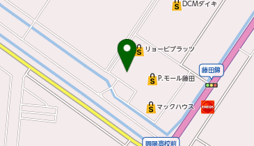 DAISO リョービプラッツ藤田店の地図画像