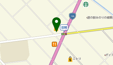 DAISO 東金田間店の地図画像