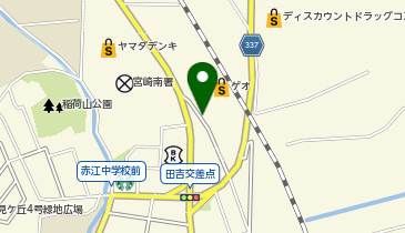DAISO 宮崎南店の地図画像