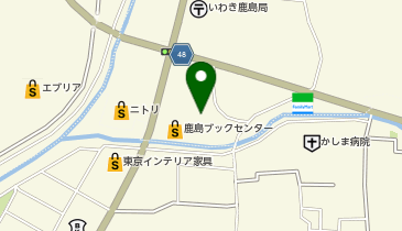 DAISO いわき鹿島町店の地図画像