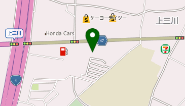 DAISO 上三川店の地図画像