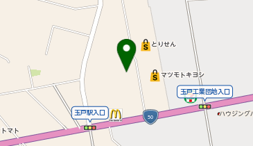 DAISO 下館玉戸店の地図画像