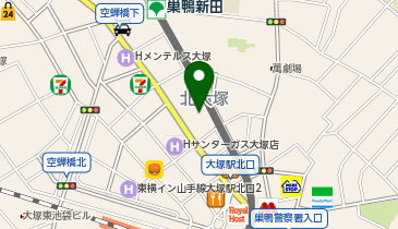 DAISO よしや大塚店の地図画像
