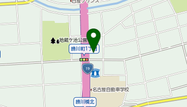 DAISO 春日井勝川店の地図画像