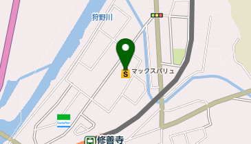 DAISO マックスバリュ修善寺駅前店の地図画像