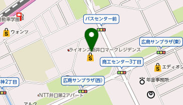 DAISO アルパーク広島店の地図画像