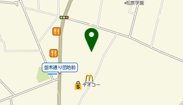 DAISO ザ・マーケットプレイス所沢北原店の地図画像