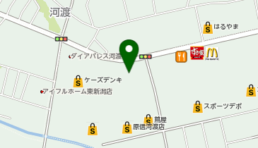 DAISO マーケットシティ河渡店の地図画像