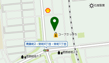 DAISO コープエルフィン北広島店の地図画像
