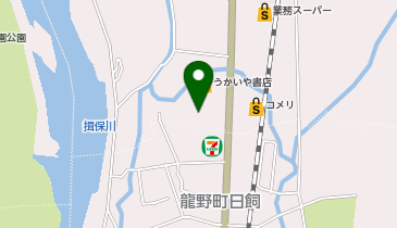 DAISO 龍野北店の地図画像